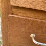 Vintage chest of drawers compass feet