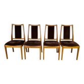 4 vintage chairs from the 1960s