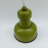 Hanging green lamp from the 70's