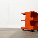 Dessert or space-age side table by Giovanni Pelis for Stile Neolt, 1960s.