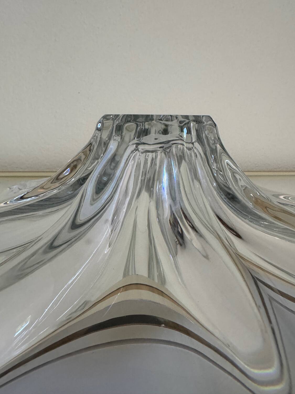 Vannes crystal star cup from the 60s