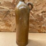 Antique kessel wasser stoneware glazed brown vintage bottle