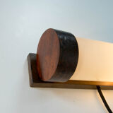 Art deco wooden wall lamp, 1930