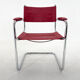 Mid-centrury chrome  tubular chair, 1970's