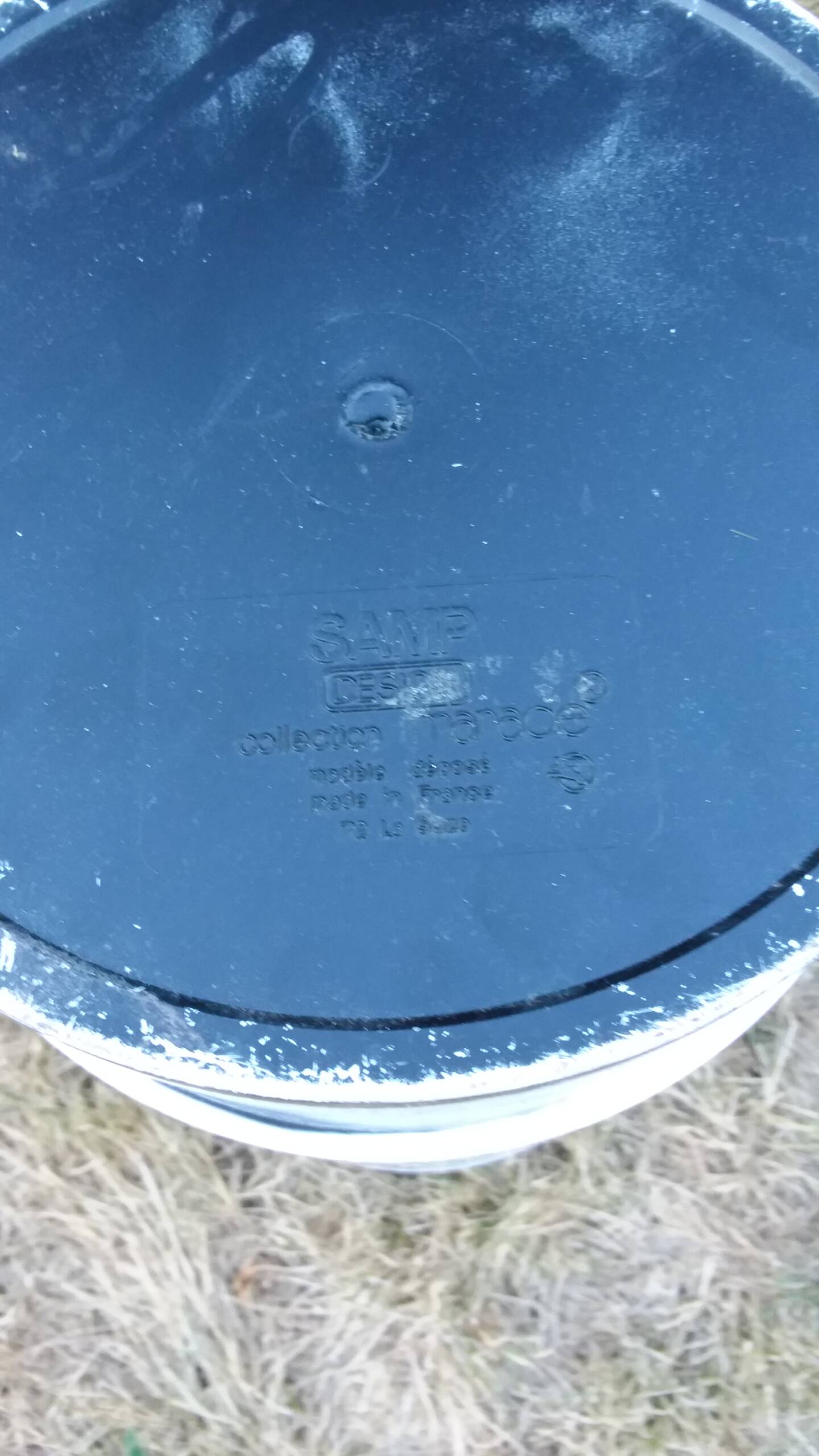 Designer umbrella ashtray by Jean René Talopp, Manade Samp collection