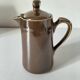 Cafetière ancienne en porcelaine brune – C.P. & Cie, Mehun (fin 19ème)