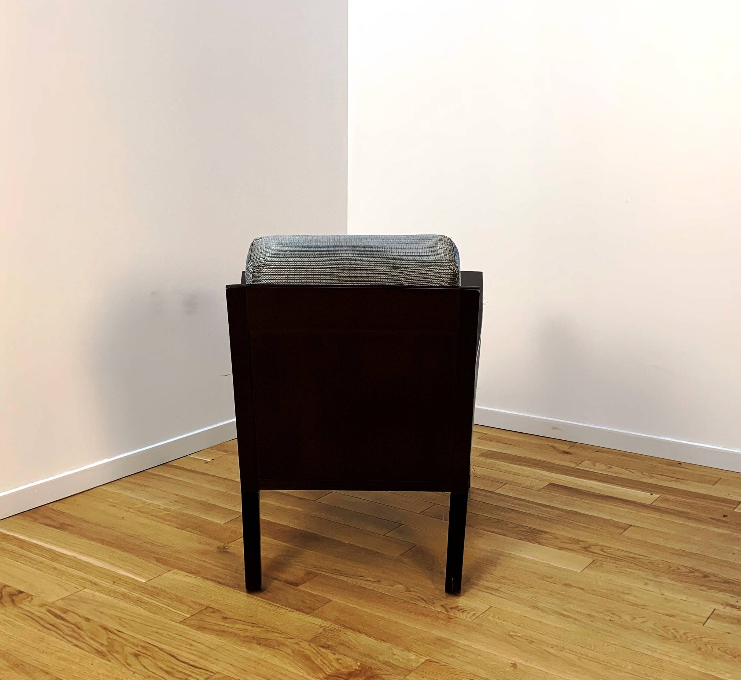 Pair of designer armchairs