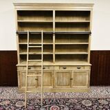 Country Pale Oak Look Bookcase