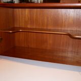 Scandinavian buffet teak model "Tilburg" by O.M.F Omer Meubel Fabriek to Samcom Lefèvre editions