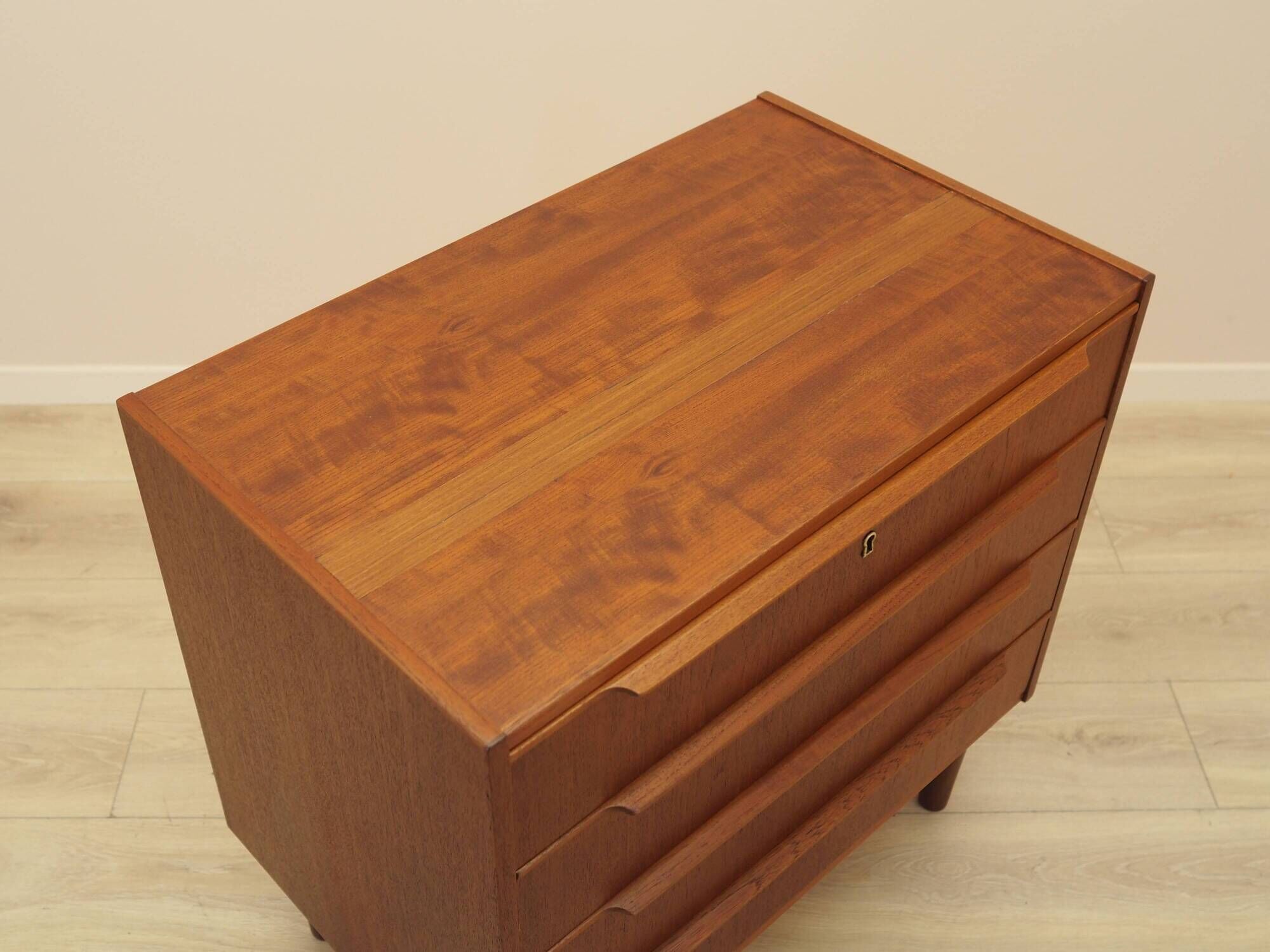 Teak chest of drawers from the 1960s, Denmark