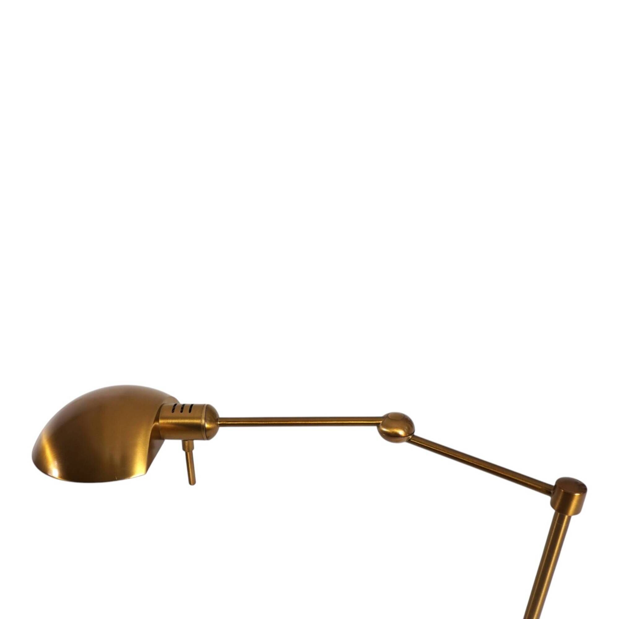 Holtkötter 6352/1-3 Tablelamp–Brass-colored, Dimmable and Height adjustable