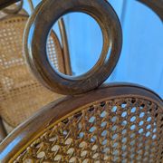 Set of 6 Mid-century Bentwood Cane Dining Chair, Thonet Style, 1970s Yugosl