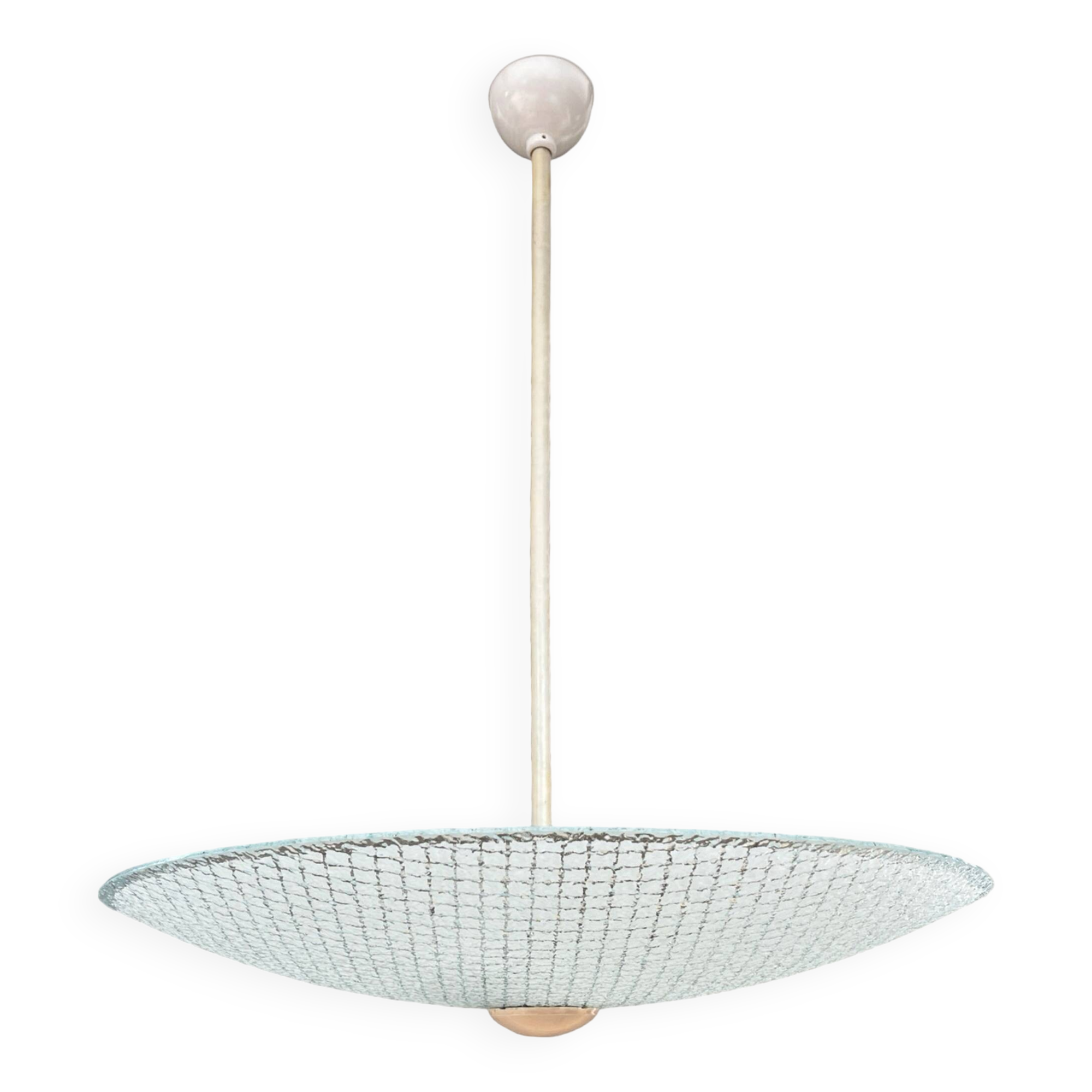 Umbrella chandelier in Brusel style, VEB Narva Luchten, Germany, 1970s.