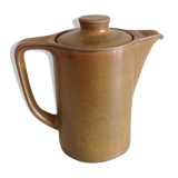 Coffe pot in varnished gres vintage 70s-80s