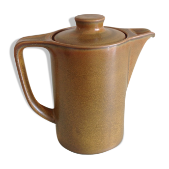 Coffe pot in varnished gres vintage 70s-80s
