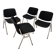 Set of 4 Castelli DSC 106 chairs by G. Piretti.