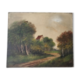 Oil on canvas