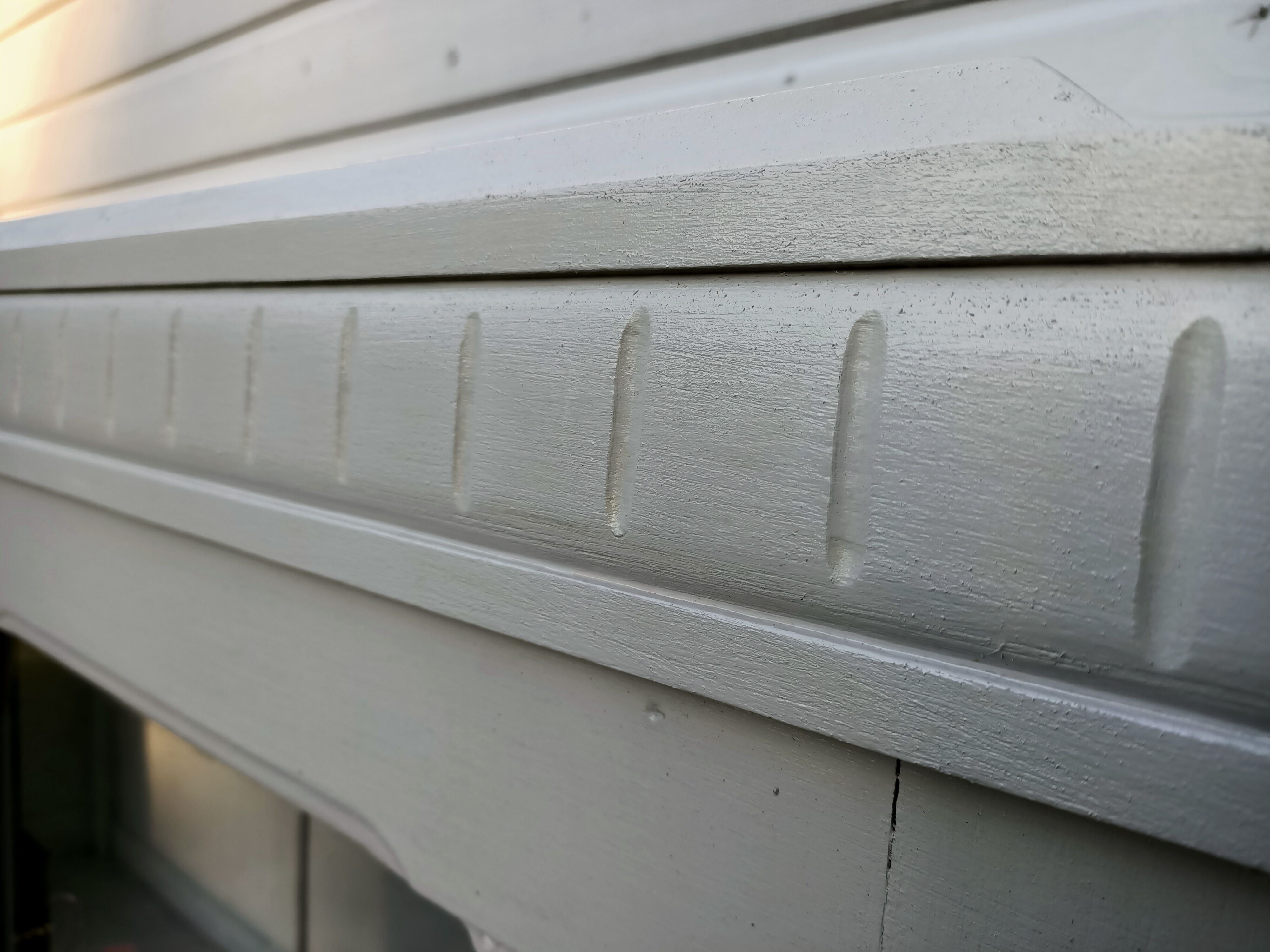 Sideboard 2 bodies in painted wood