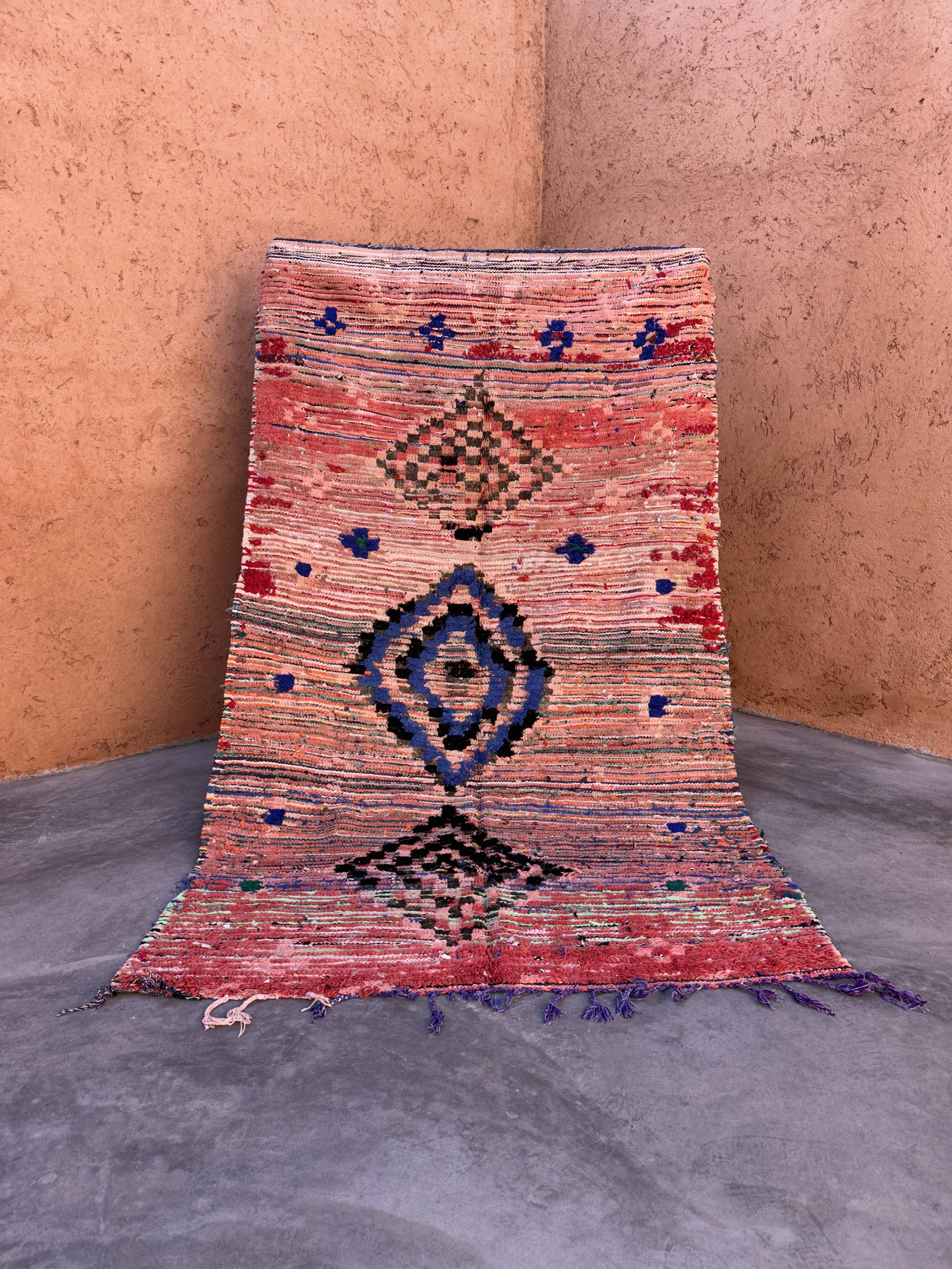 Colorful Boujad Moroccan rug - 287 x 167 cm