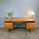 Bauhaus-style desk by WK Möbel, walnut, 1960s