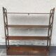 English Mahogany Wall Shelf – Georgian Style Bookcase Early 20th Century