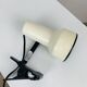 White metal clamp spotlight, vintage