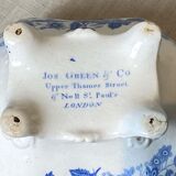 Old sauce boat. Signed Jos Green & Co London. Missing his spoon