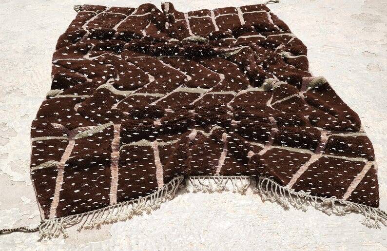 apis marocain moderne, tapis berbère Mrirt 150/250cm