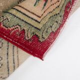 Vintage Turksh Floor Wool Rug