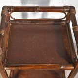 Etagère en rotin 1970