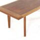 Teak with oak coffee table - mid century modern - vintage