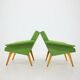 Paire de fauteuils lounge Tchécoslovaquie années 60