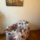Fauteuil, style, art déco