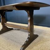 Vintage solid elm ercol dining table from the 50s