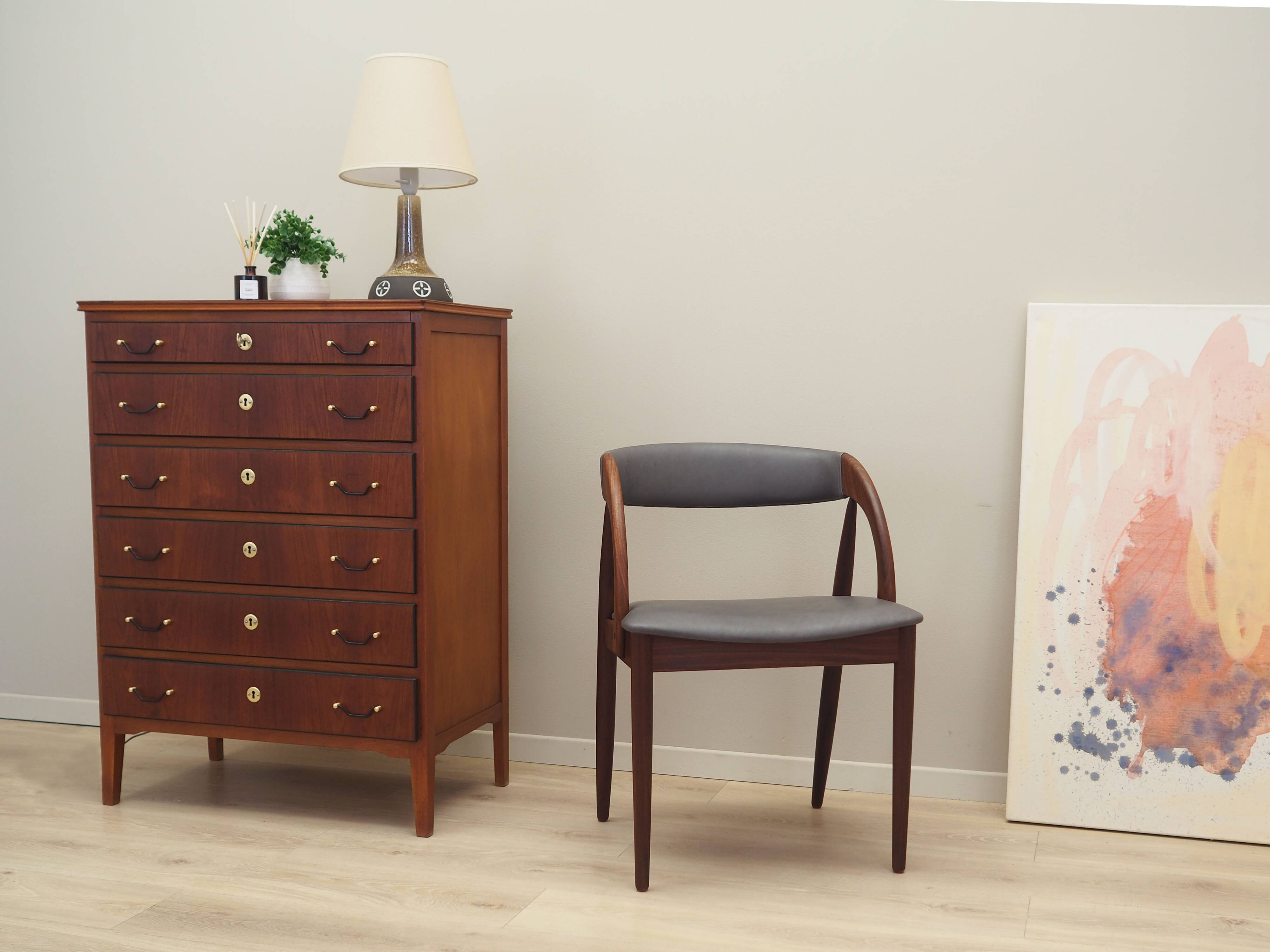 Teak chest of drawers, Danish design, 1970s, made in Denmark