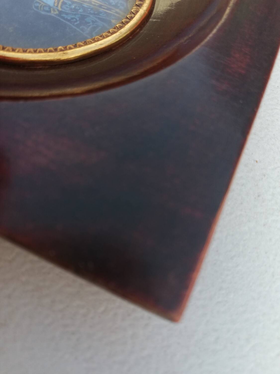 Miniature lady middle XlXth