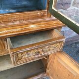 Buffet 2 corps sapin Alsace cottage 1920
