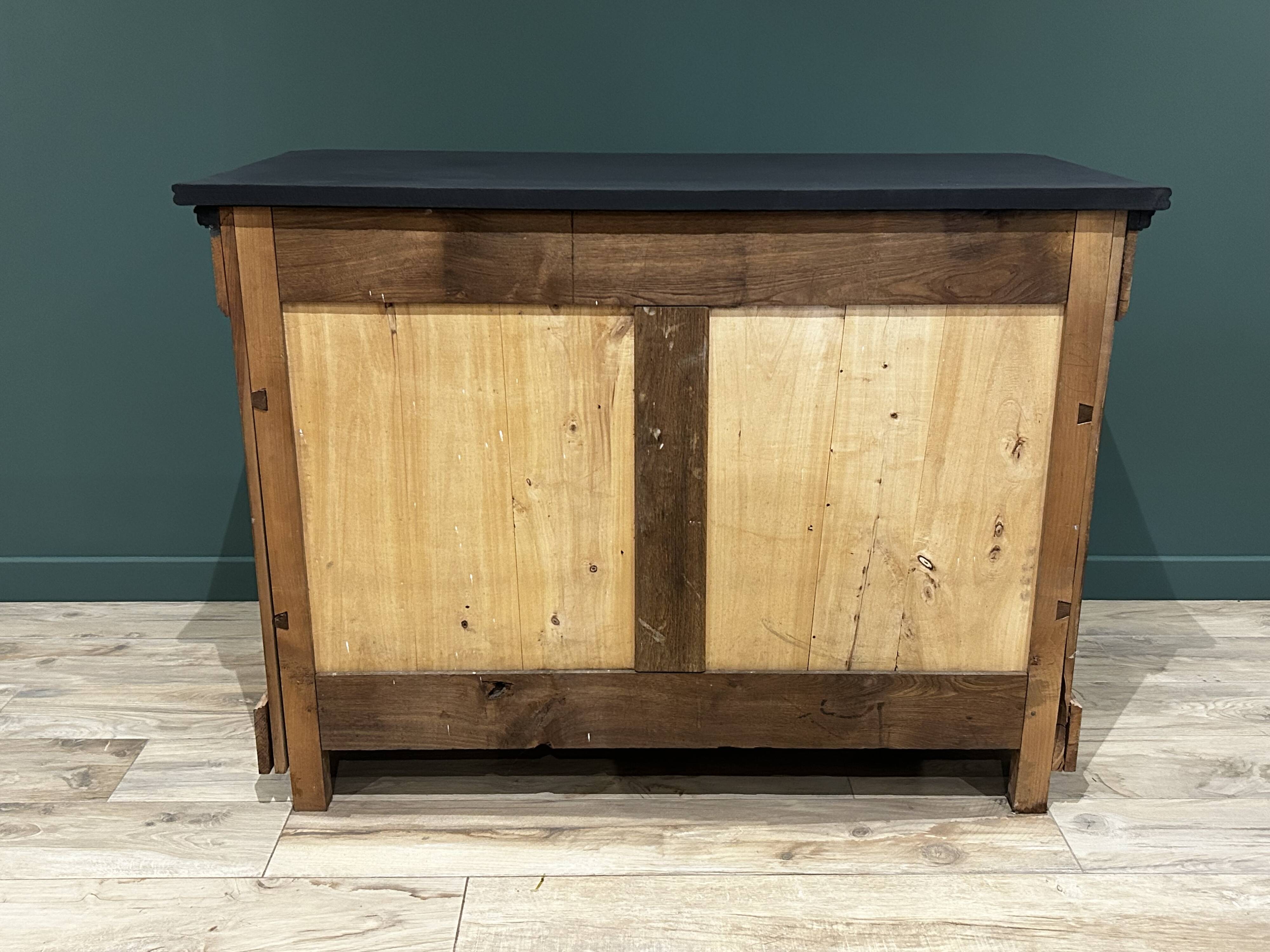 Louis Philippe solid wood chest of drawers