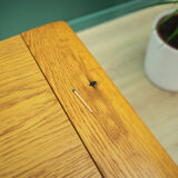 Table basse en chêne, design danois, années 60