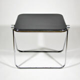 Black Platone Folding Writing Desk By Giancarlo Piretti For Anonima Castelli, 1970