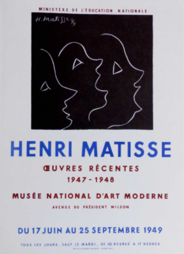 Lithographie Henri Matisse 1959