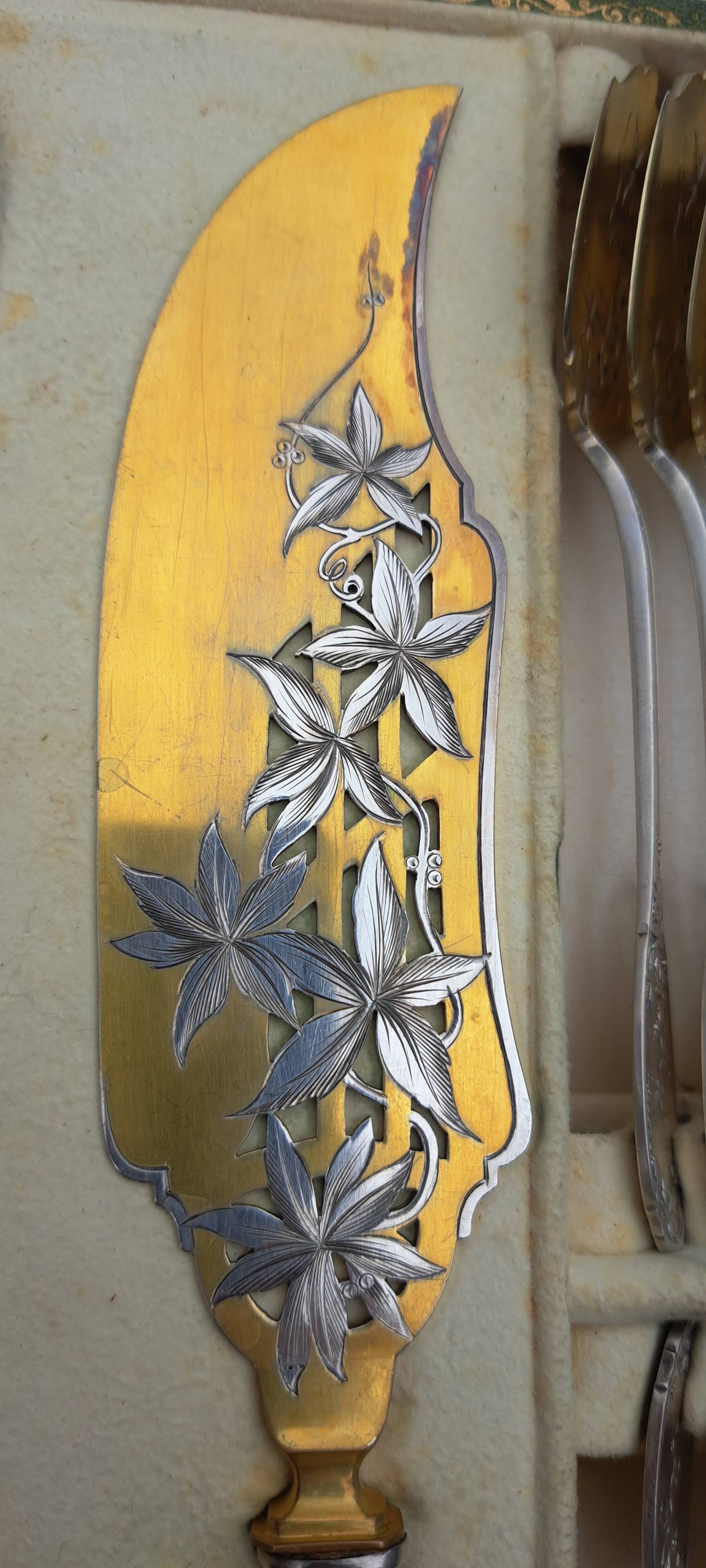Silver ice service signed lefebvre fils aine