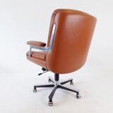 Ring Mekanikk leather office armchair 60's
