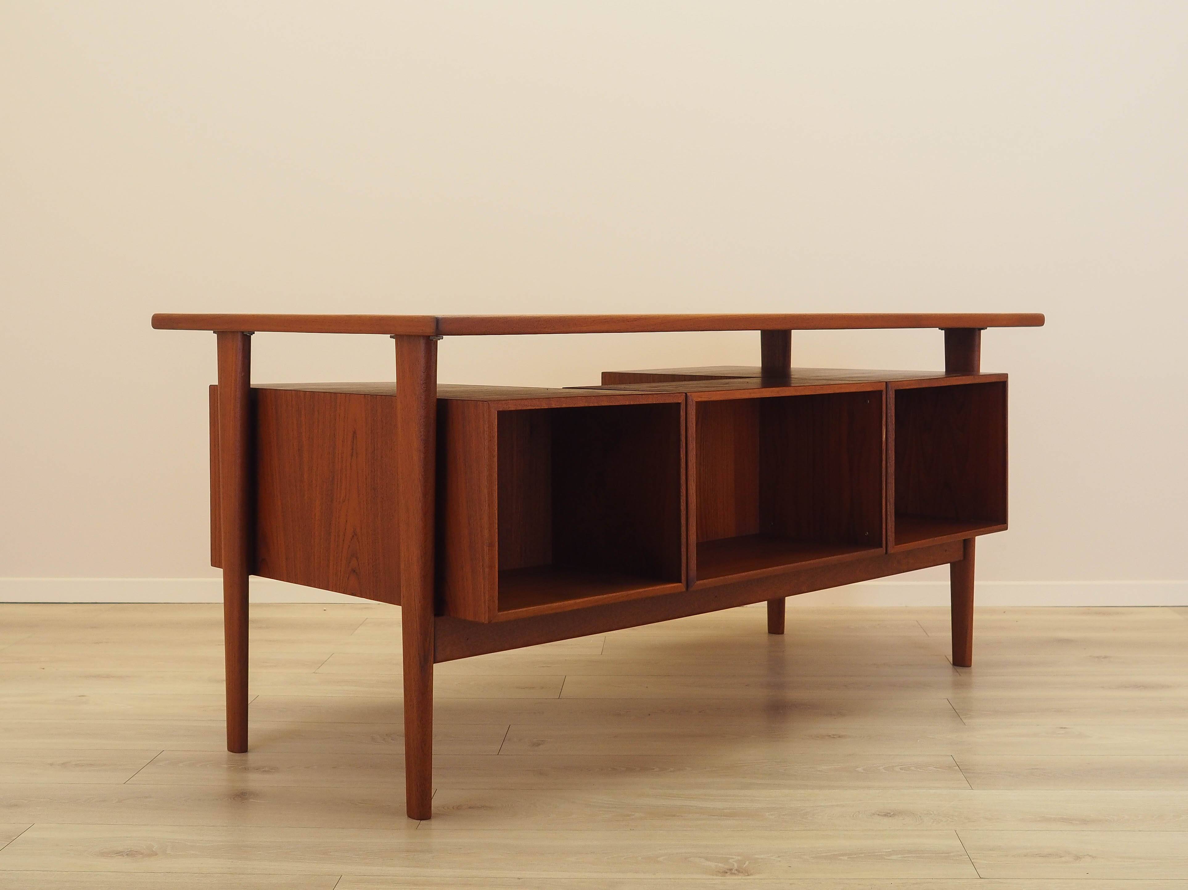 Teak desk, Danish design, 1970s, designer: Kai Kristiansen