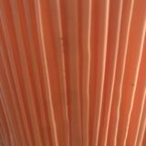 Pair of vintage 1950 orange lampshades