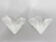 1960s Pair of Murano Glass Wall Lights, Italy