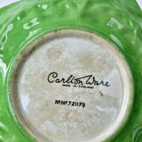 Vintage carlton ware cabbage and tomato slush plate made in england d 18.5 cm