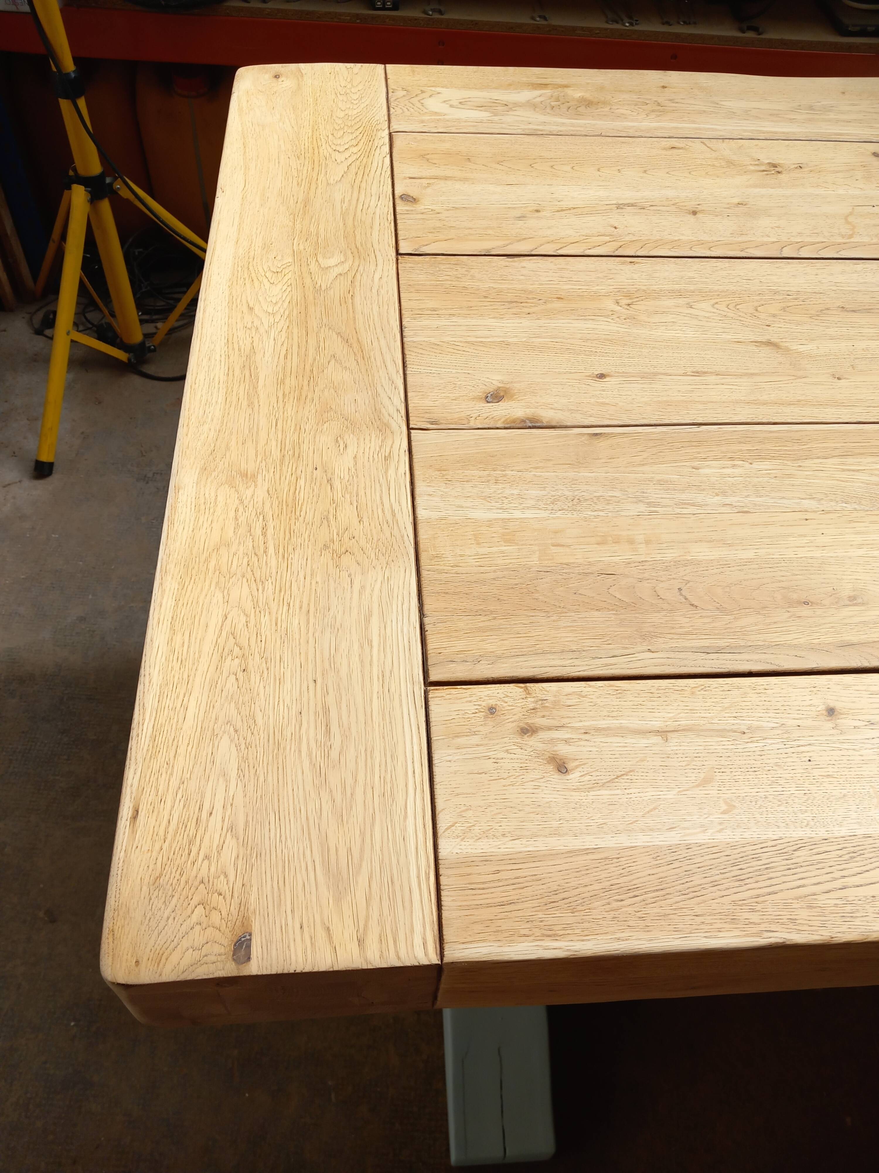 Table de ferme en chêne massif