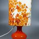 60s 70s Table Lamp Table Lamp Glass Mid Century Space Age Design