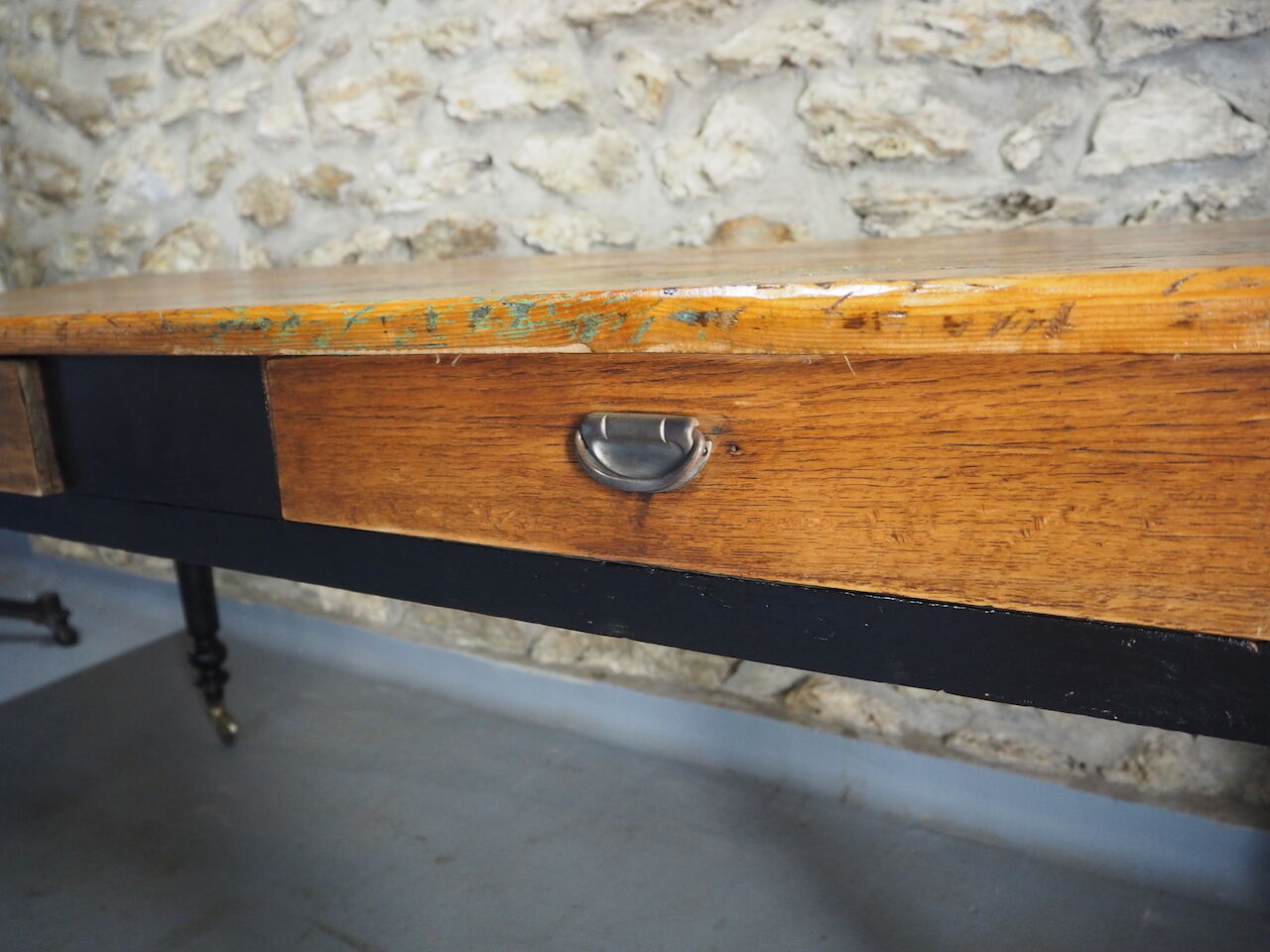 Old draper table, farm table 1940